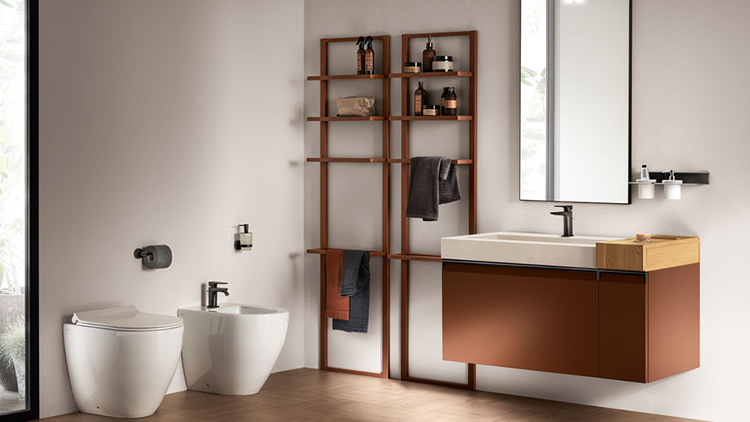 Arredo bagno minimal e moderno