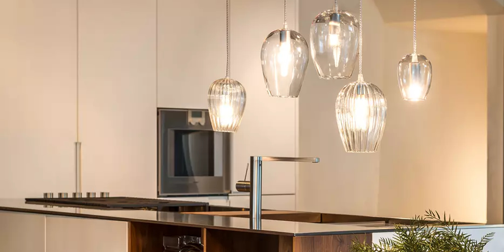 Lampadario cucina sopra isola